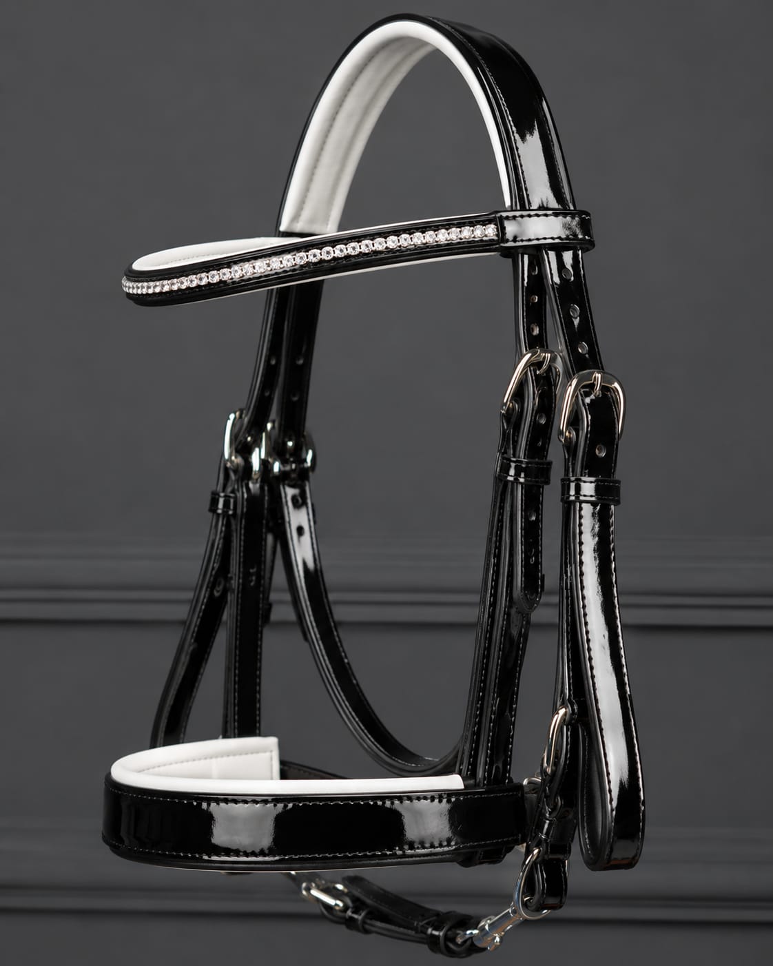 Leather Patent bridle 